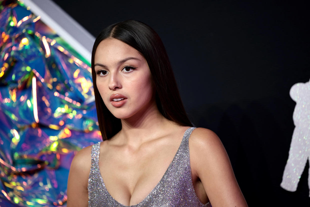 Olivia Rodrigo, ici photographiée aux MTV VMA, en septembre 20230, et ses fans, nouvelles victimes du fiasco autour de cette Arena de Manchester