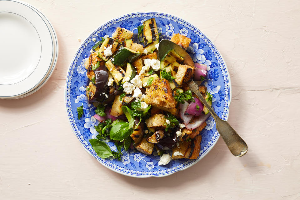 Grilled Summer Vegetable Panzanella