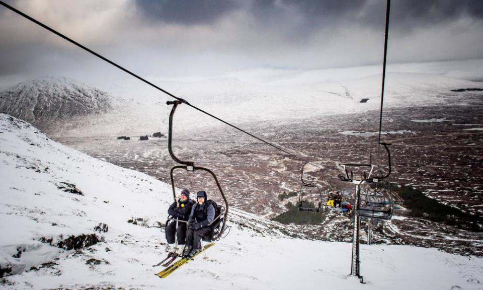 Glencoe Mountain Resort, Scotland. Image taken January 2018.