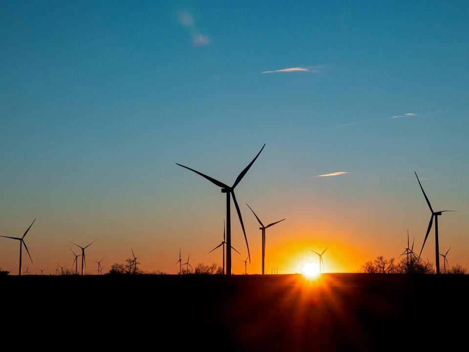 The Traverse Wind Farm, located in parts of Blaine and Custer counties. (Photo: USA TODAY Network/File)