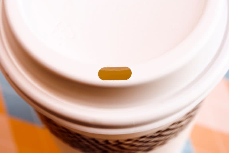 <p><b>2. Coffee Cup Lids</b></p><p>Who doesn’t love an in-store Starbucks, especially in the midst of a shopping marathon? But the lid of your cup could be passing on more than just caffeine. Gerba says “coffee cup lips — where you put your mouth on the paper coffee cup — get contaminated by the person who puts the lid on for you.” According to a 2010 study by Gerba, 17% of all disposable coffee cup lips tested positive for coliforms (bacteria that can originate from fecal matter). If you’re planning to grab a cup of joe, seriously consider bringing your own reusable cup. Keep the lid while your barista fills the cup. Beyond avoiding that icky bacteria, you’ll usually get a small discount (and do the environment a favor).</p><p><i>(Photo: iStock)</i><br></p>