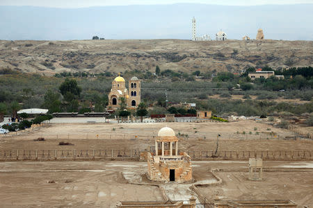 A general view shows an area recently cleared of mines and unexploded ordnance in a project to clear the area near Qasr Al-Yahud, a traditional baptism site along the Jordan River, near Jericho in the occupied West Bank, December 9, 2018. REUTERS/Ammar Awad