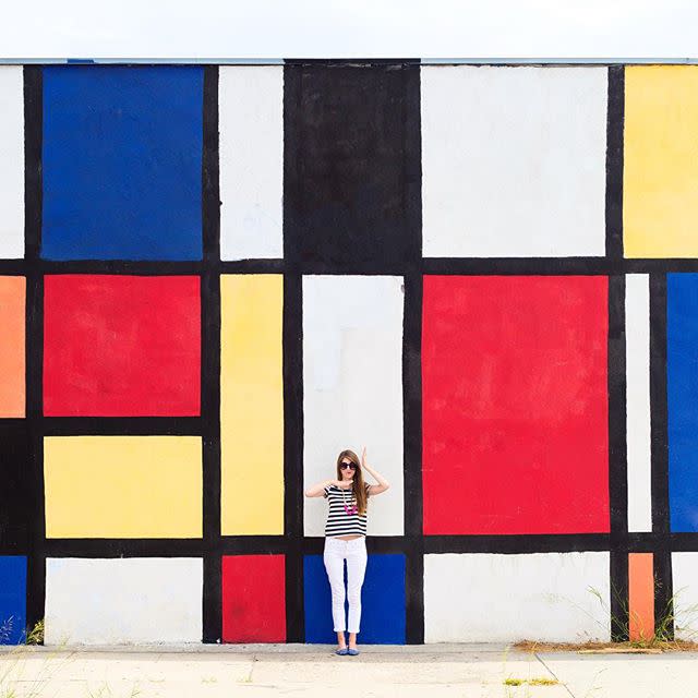 2) The Mondrian Wall