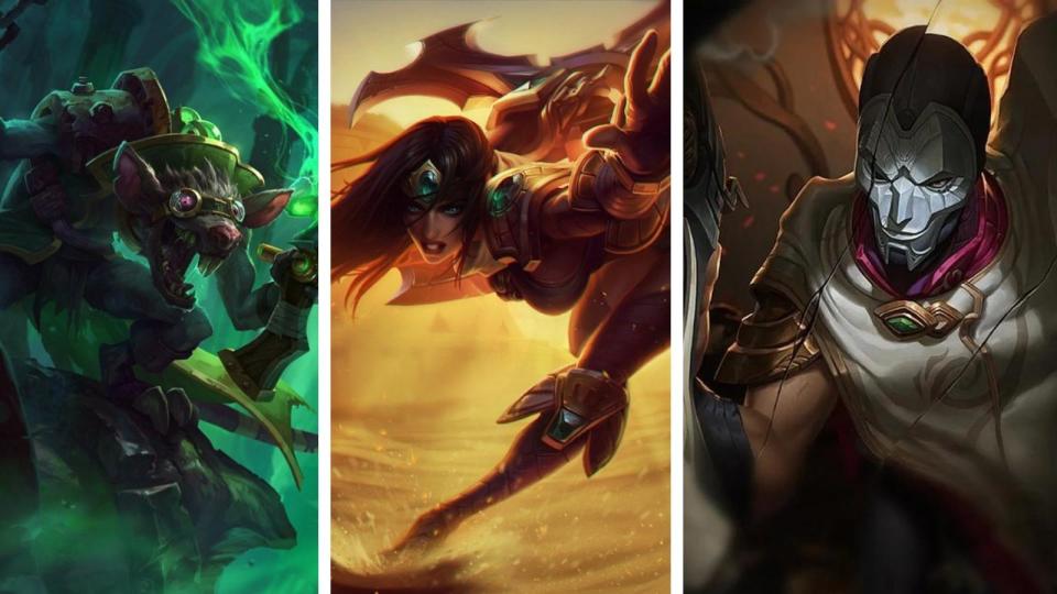 Sivir and Jhin are at the very top of the bot lane ADC tier list. Twitch, on the other hand is a sleeper pick that may surprise you. (Photo: Riot Games)