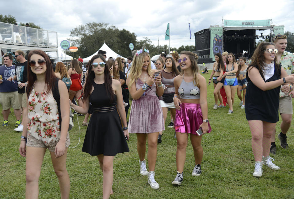 <p>NEW ORLEANS, LA – OCTOBER 27: Atmosphere during the 2017 Voodoo Music + Arts Experience at City Park on October 27, 2017 in New Orleans, Louisiana. (Photo by Tim Mosenfelder/Getty Images) </p>