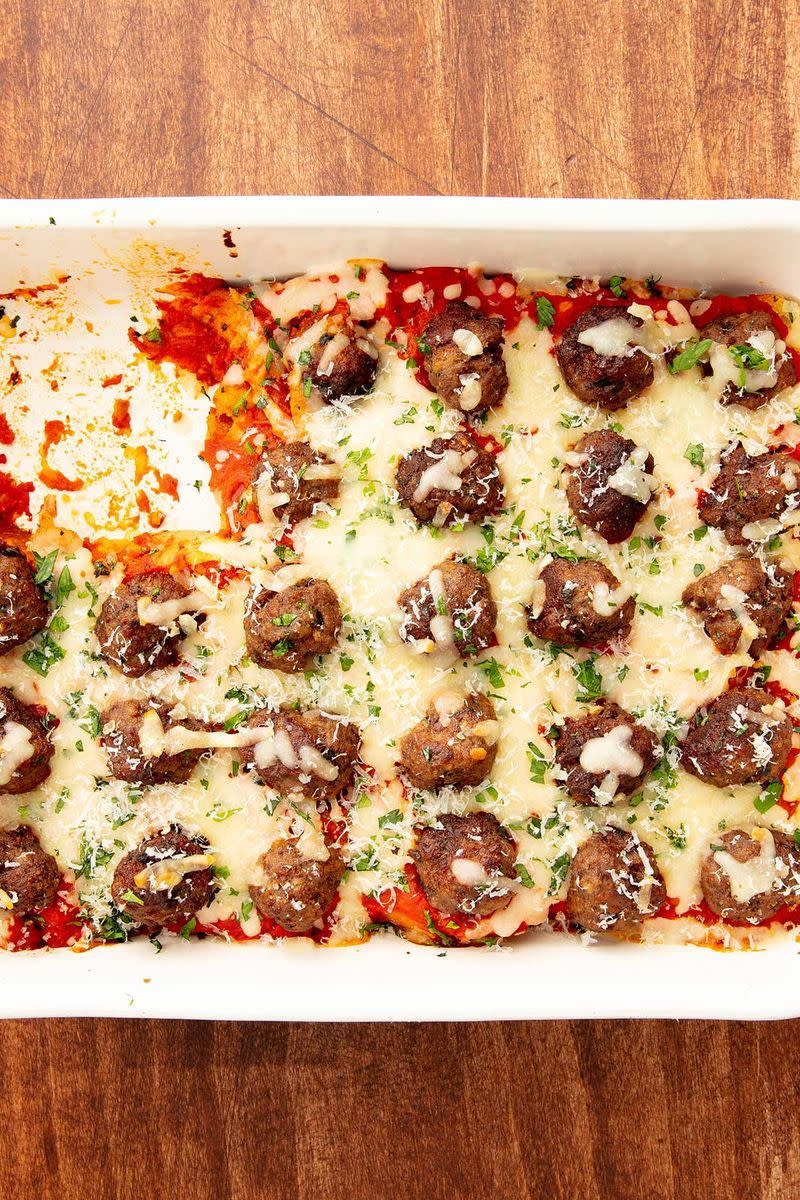 Meatball Sub Casserole