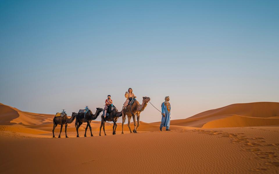 Escape Morocco's busy cities with a trip to the Sahara desert