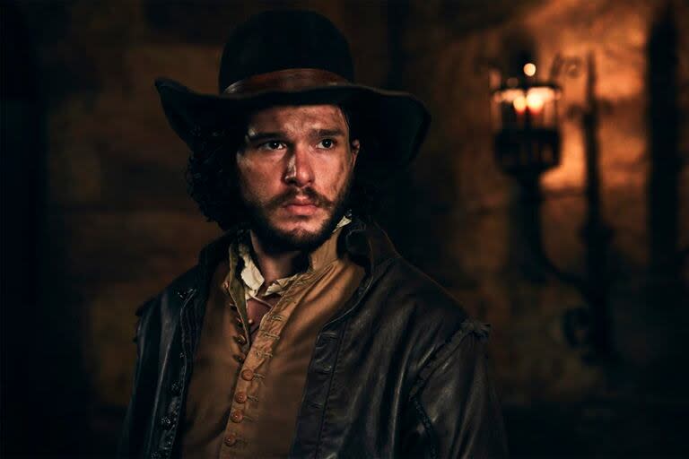 Kit Harington en la serie Gunpowder