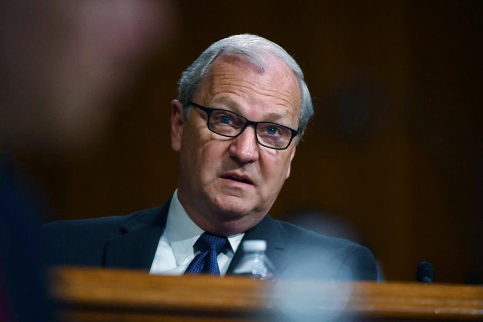 Senator Kevin Cramer, of North Dakota, asked the public for prayers for the slain officer’s family (AP)