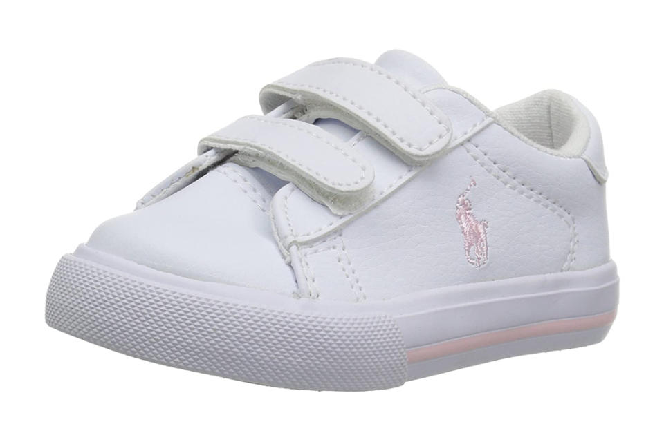 polo ralph lauren, kids, sneakers, white, toddler