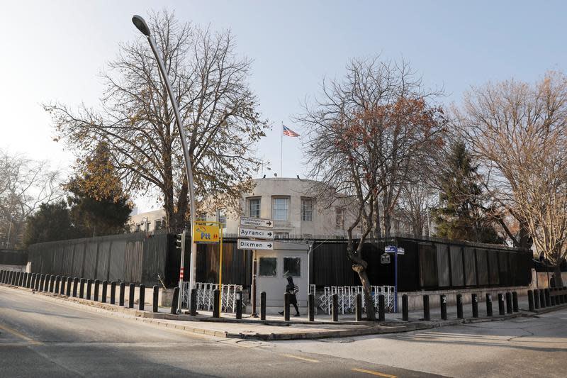 Shots fired at US Embassy in Turkey