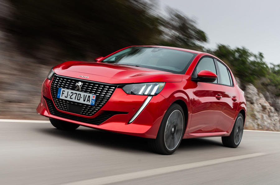 Peugeot 208 2020 road test review - hero front