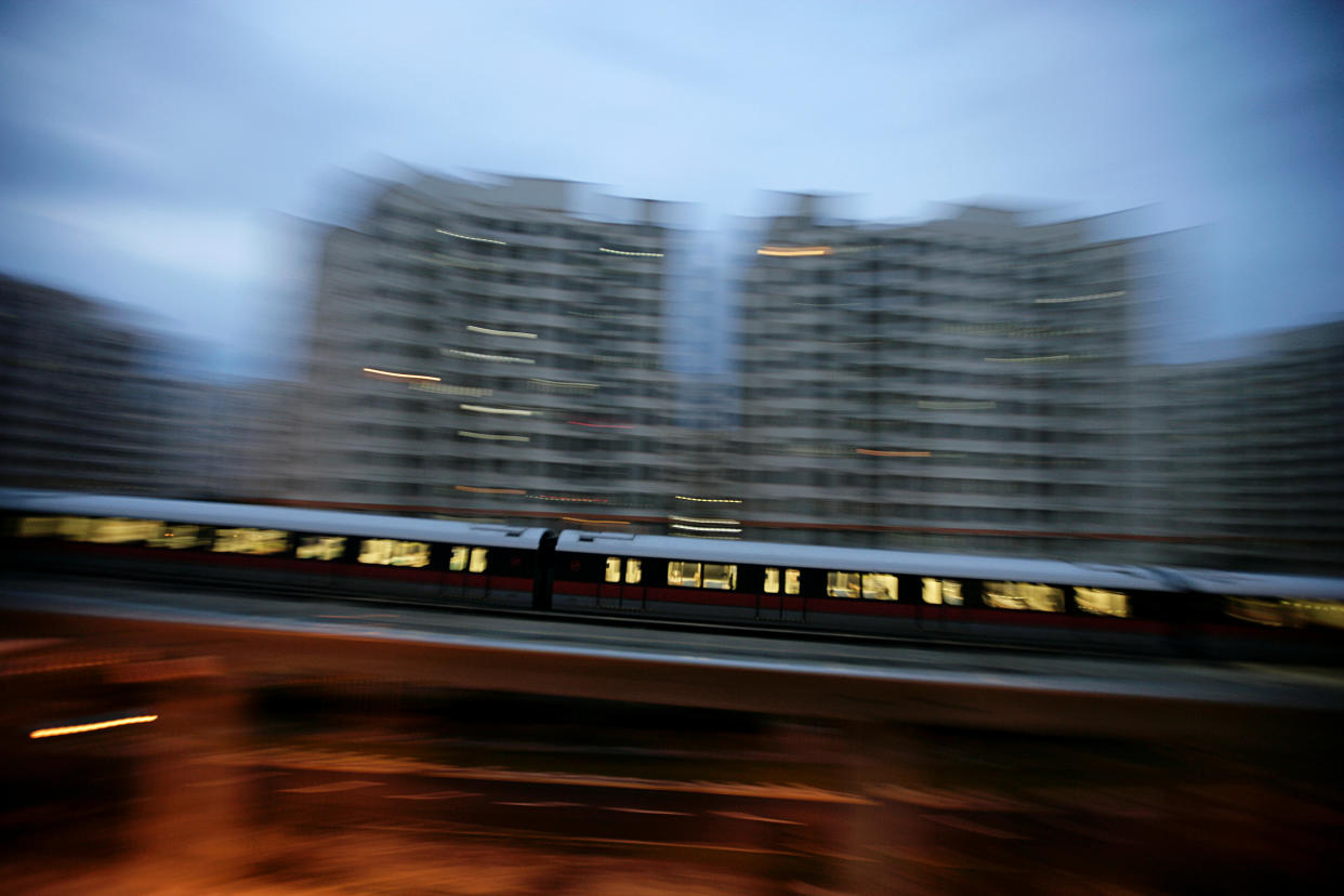 An MRT train in Singapore. (File photo: Reuters/Pablo Sanchez)