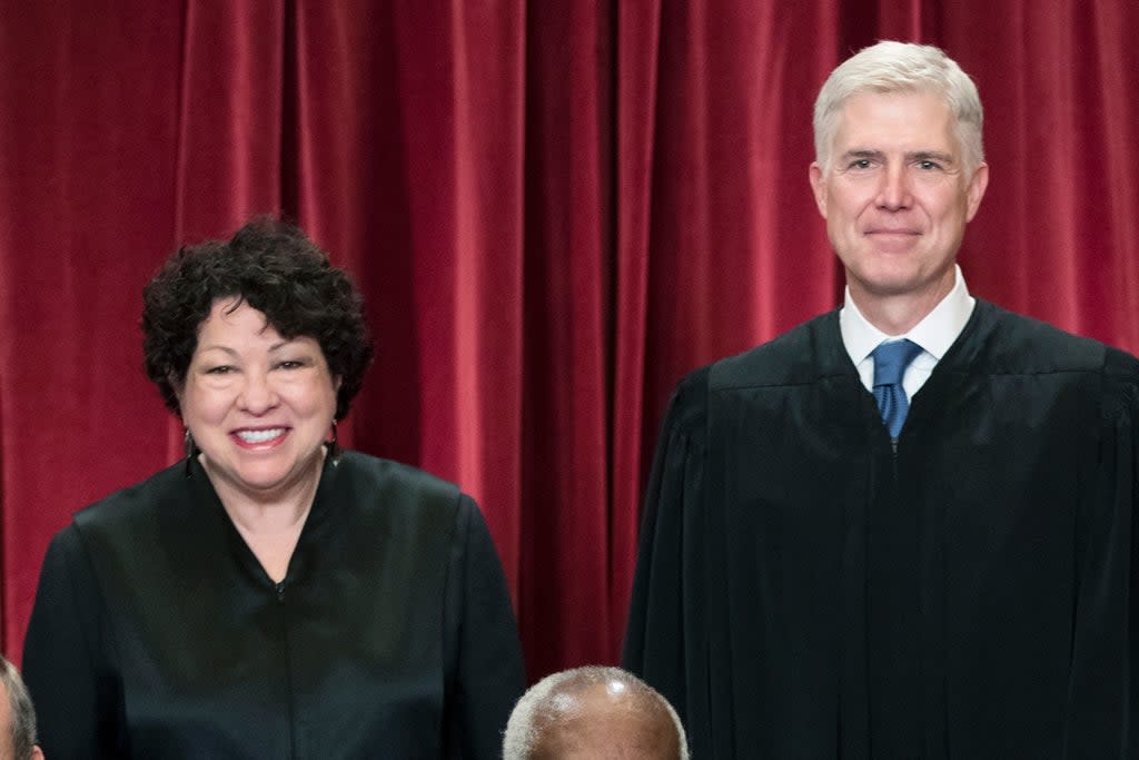 Supreme Court Gorsuch Sotomayor (AP)