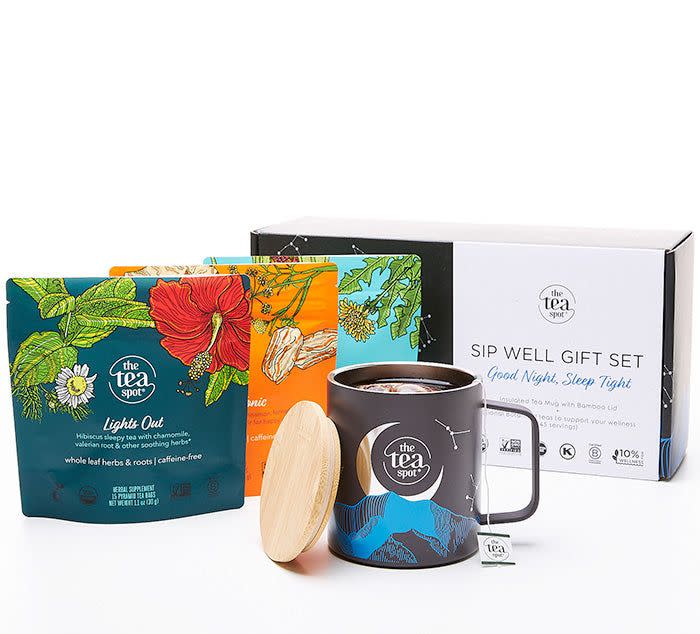 11) Good Night, Sleep Tight: Sip Well Gift Set