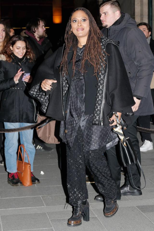 Ava DuVernay Serves Louis Vuitton Street Style at Paris Fashion