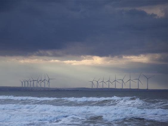 A wind farm requires a lot less capital than an oil field, and while the returns are less spectacular they are more solid and reliable (Getty/iStock)