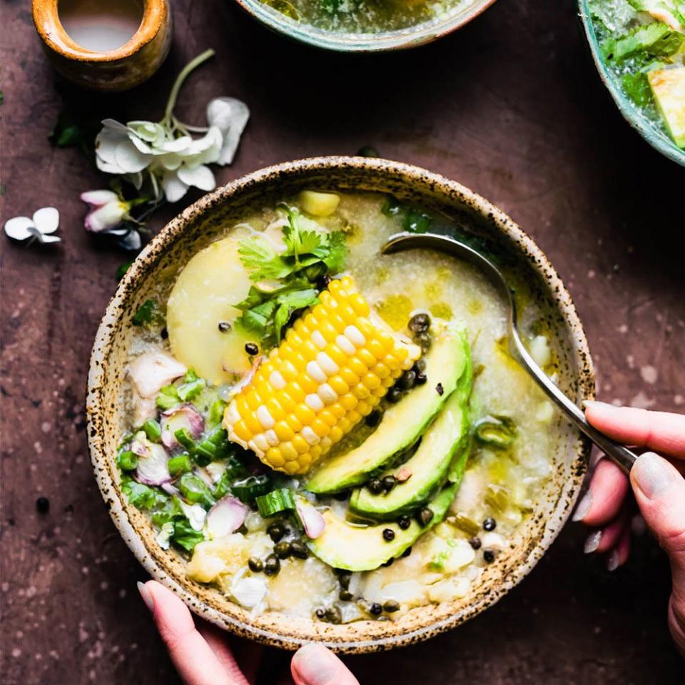 Instant Pot Colombian Chicken Potato Soup