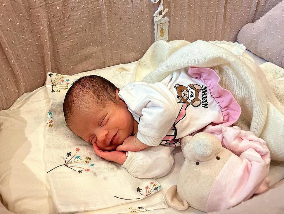 Cristiano Ronaldo and Georgina Rodríguez's baby daughter