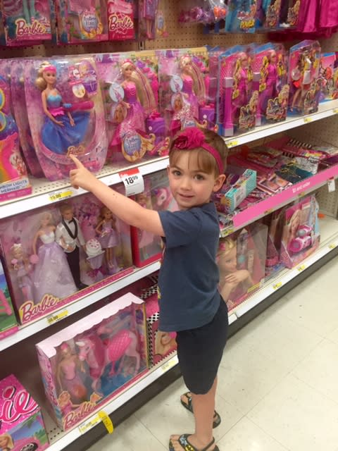 This mom wrote an open letter to woman who gave her “the look” while her son was picking out a Barbie at Target