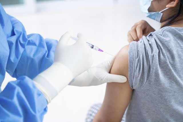 Getty Patient receiving shot