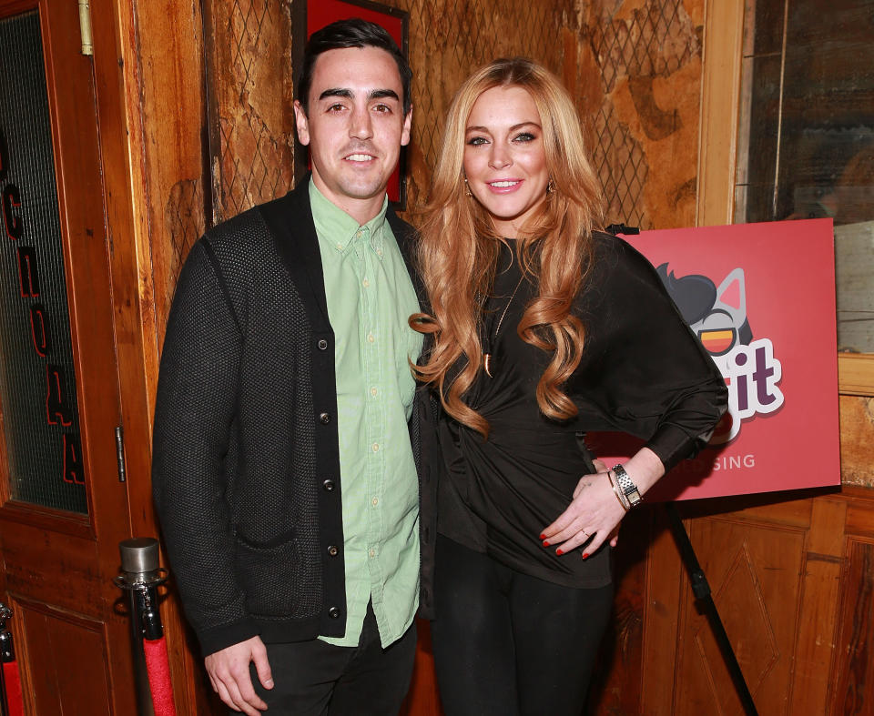 Michael Lohan Jr. and Lindsay Lohan