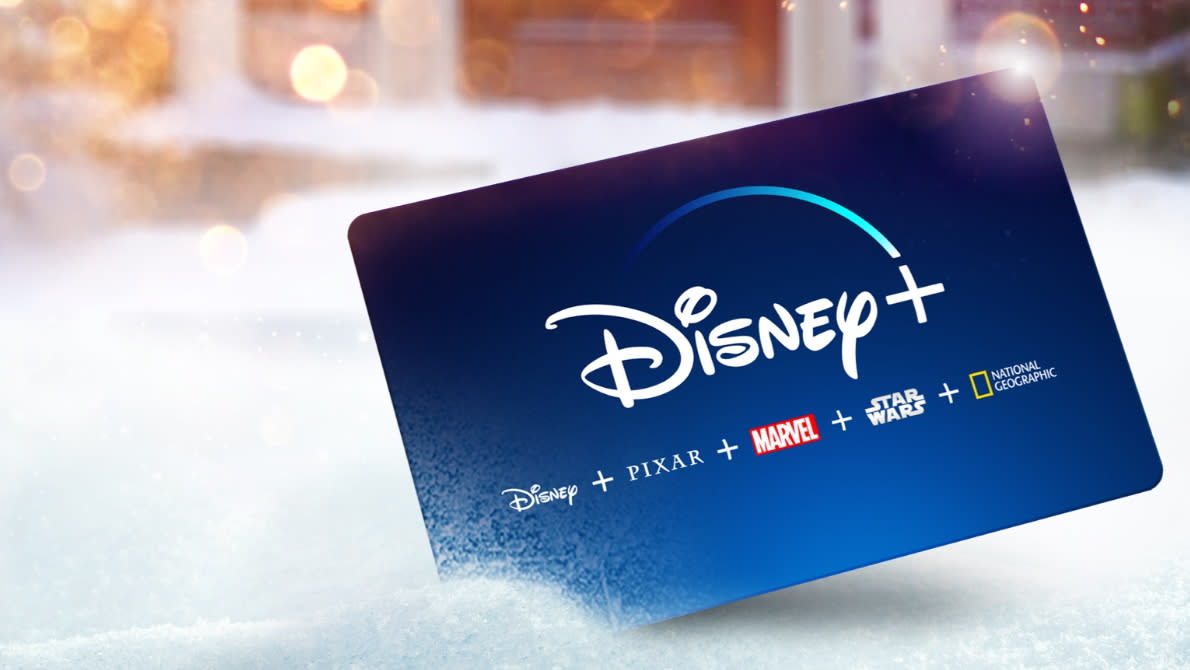  Disney Plus gift card. 