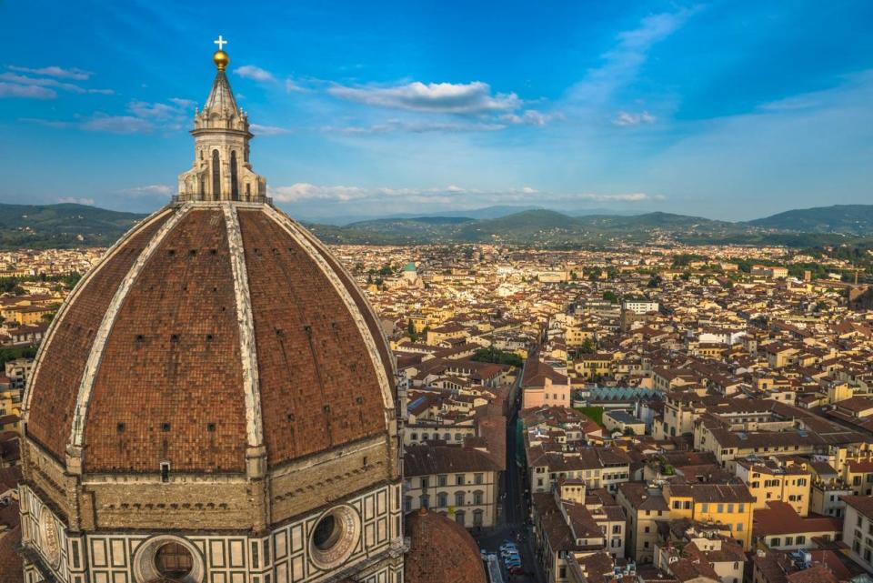 Florence, where the PM will give her Brexit speech, is historically known for its trading power (Getty)