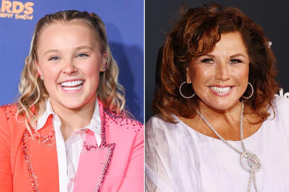 <p>Gilbert Flores/Variety via Getty; Tommaso Boddi/Getty</p> JoJo Siwa; Abby Lee Miller