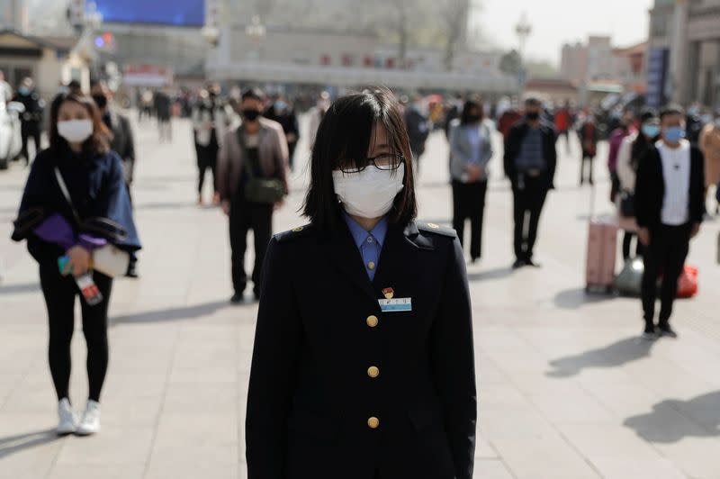 China mourns for coronavirus (COVID-19) victims on Qingming tomb sweeping festival