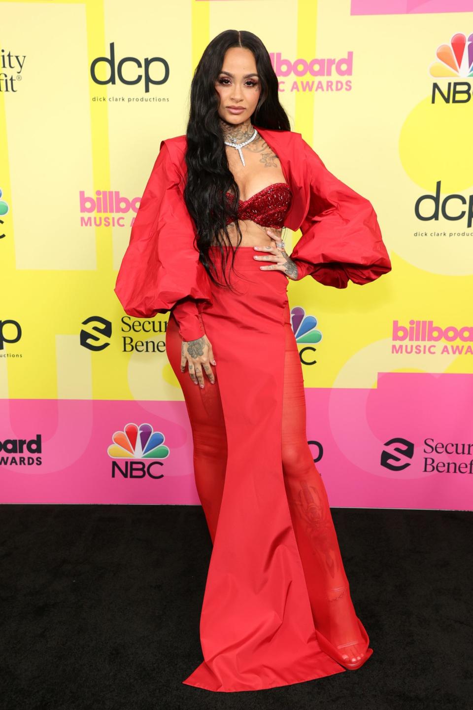 Every Outfit From the 2021 Billboard Music Awards Red Carpet