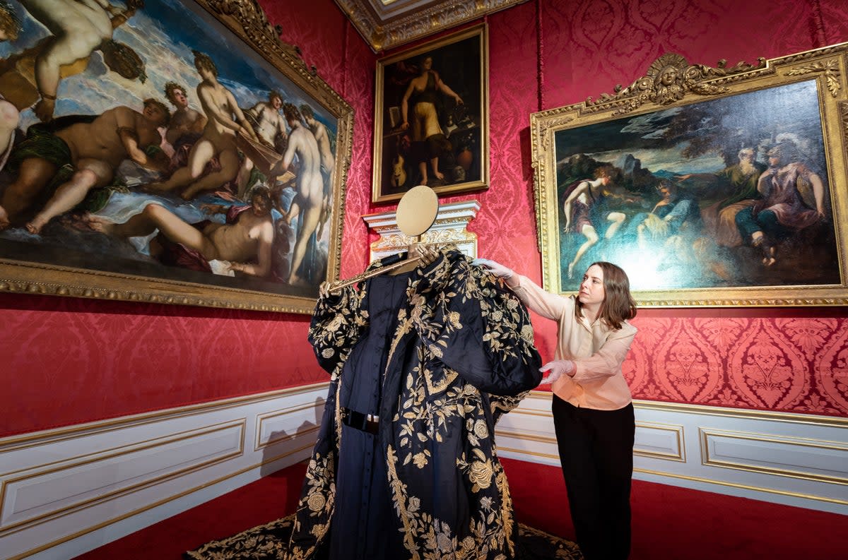 The dress worn by Lizzo at the Met Gala in 2022 in the King’s Gallery  (Thom Browne)