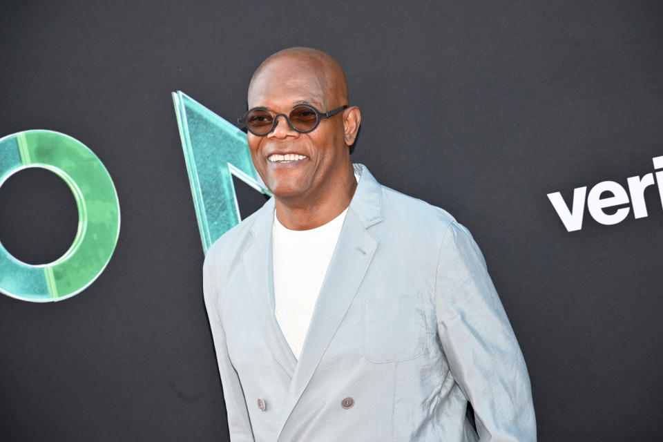 Samuel L. Jackson at the premiere of 