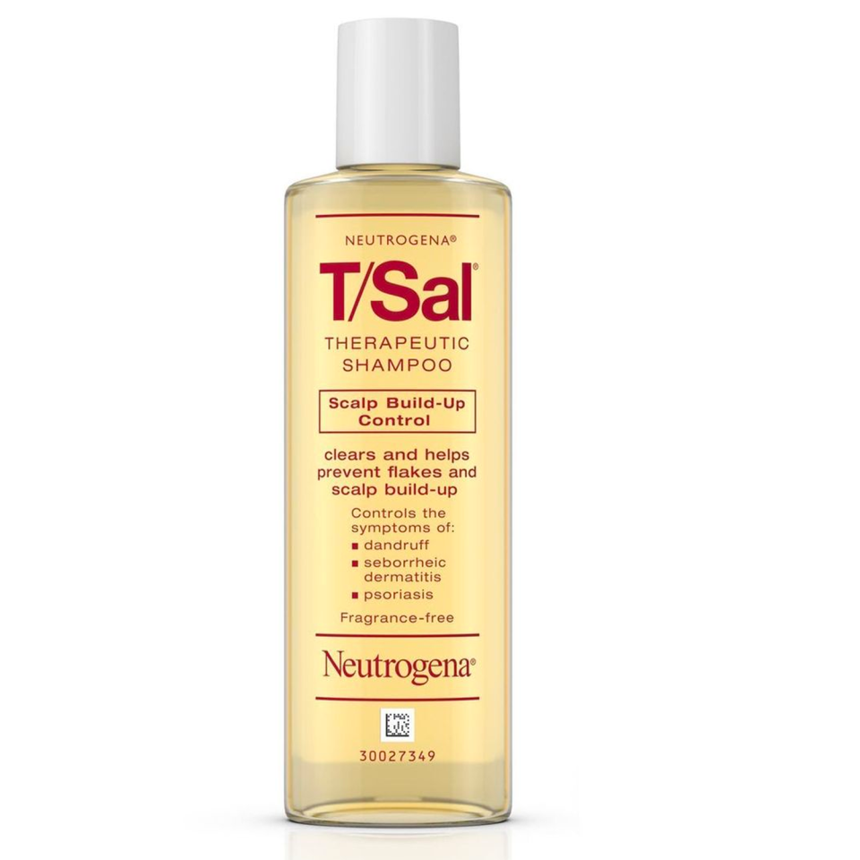 1) Neutrogena T/Sal Therapeutic Shampoo