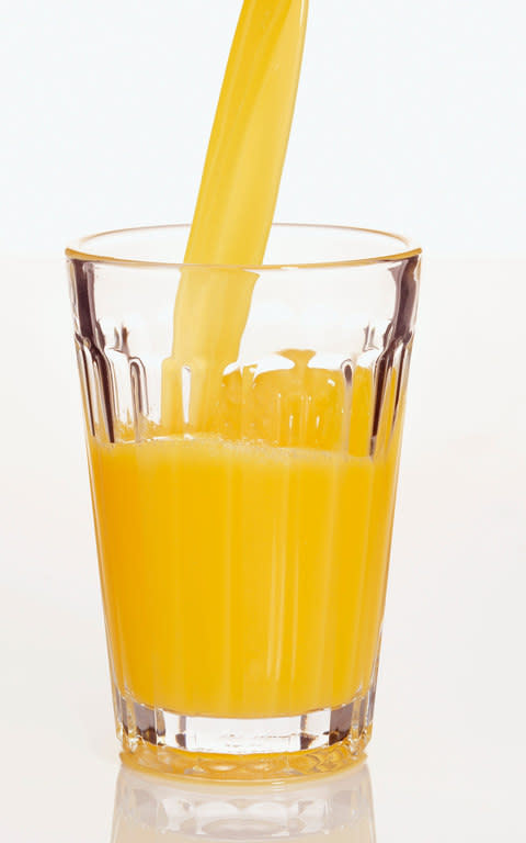 orange juice  - Credit: Robertson, Lew