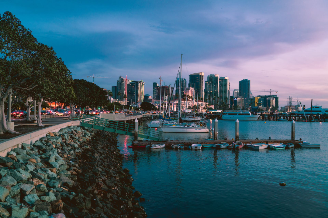 San Diego as seen from waterfront