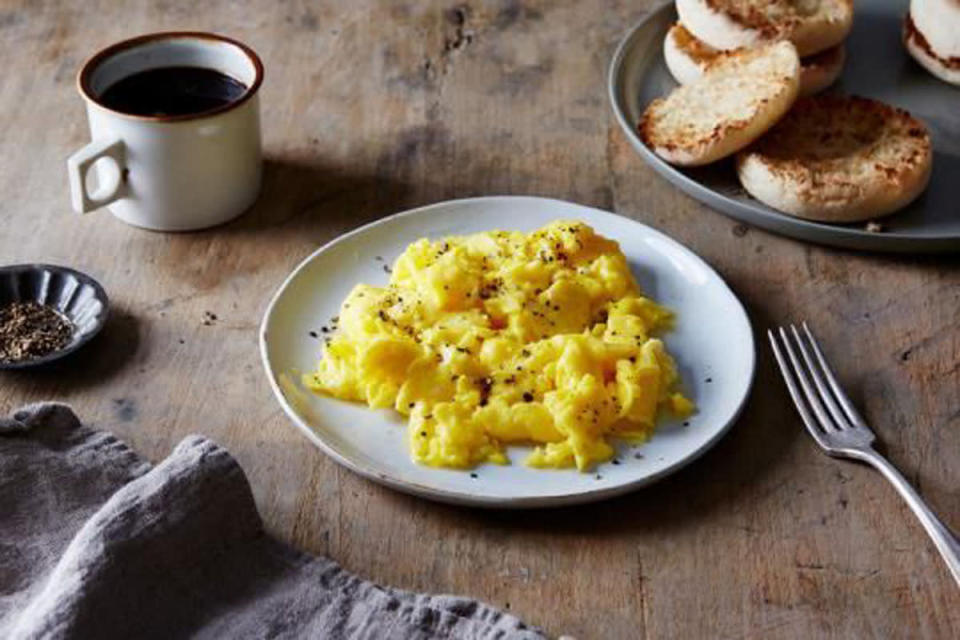 The Genius Trick for Magically Creamy Scrambled Eggs (in 15 Seconds)