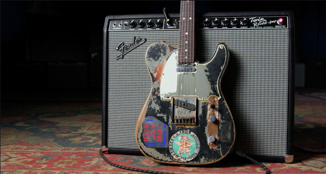  Fender Masterbuilt Joe Strummer Telecaster. 