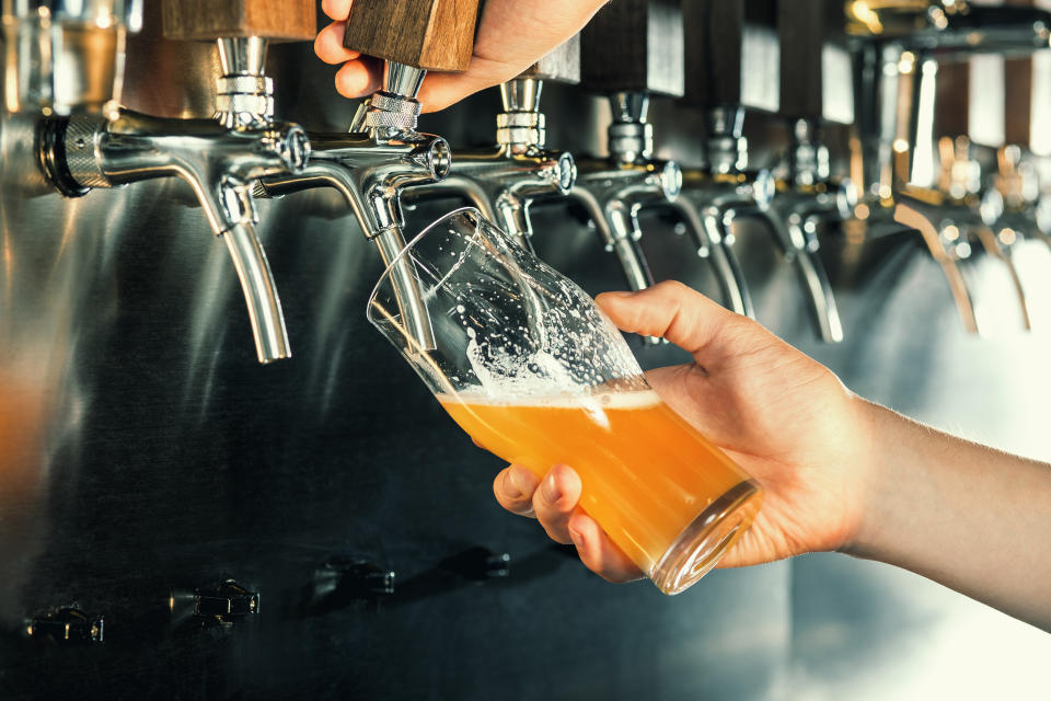 In September, the UK government announced that all businesses in the sector, including pubs, bars and restaurants can only offer table service and must close at 10pm. Photo: Getty