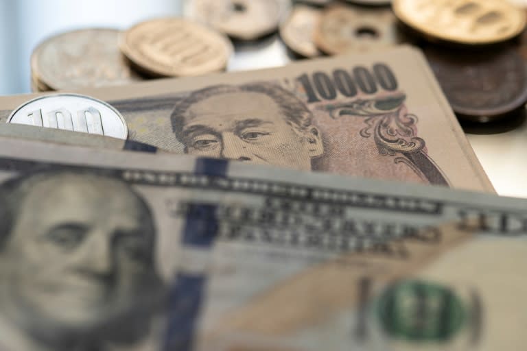 The yen has fallen almost nine percent against the dollar this year, according to Bloomberg (Richard A. Brooks)