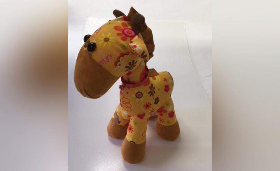Product recall: An Ollie's Place toy giraffe was deemed a potential choking hazard.