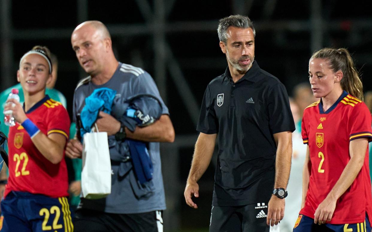 Jorge Vilda - Spanish women demand coach is sacked with 15 vowing to quit if he is not removed from post - GETTY IMAGES