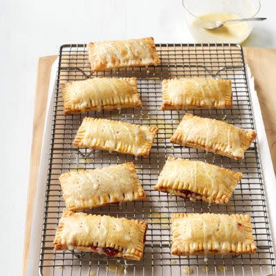 Rhubarb and Raspberry Hand Pies