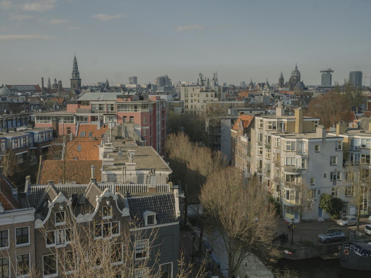 A view of Amsterdam.