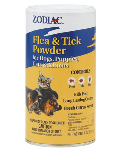 Zodiac Flea and Tick Powder 