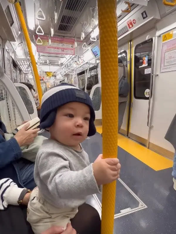 Baby Izz saat di Jepang. (Foto: Instagram/indpriw)