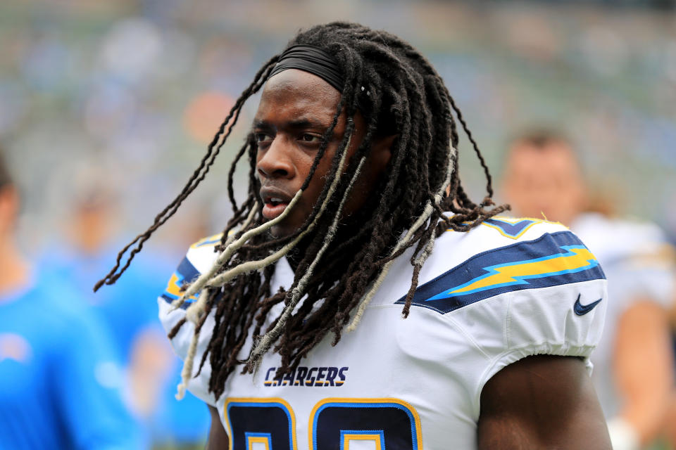 Melvin Gordon is reportedly prepared to miss games and demand a trade from the Chargers. (Getty)