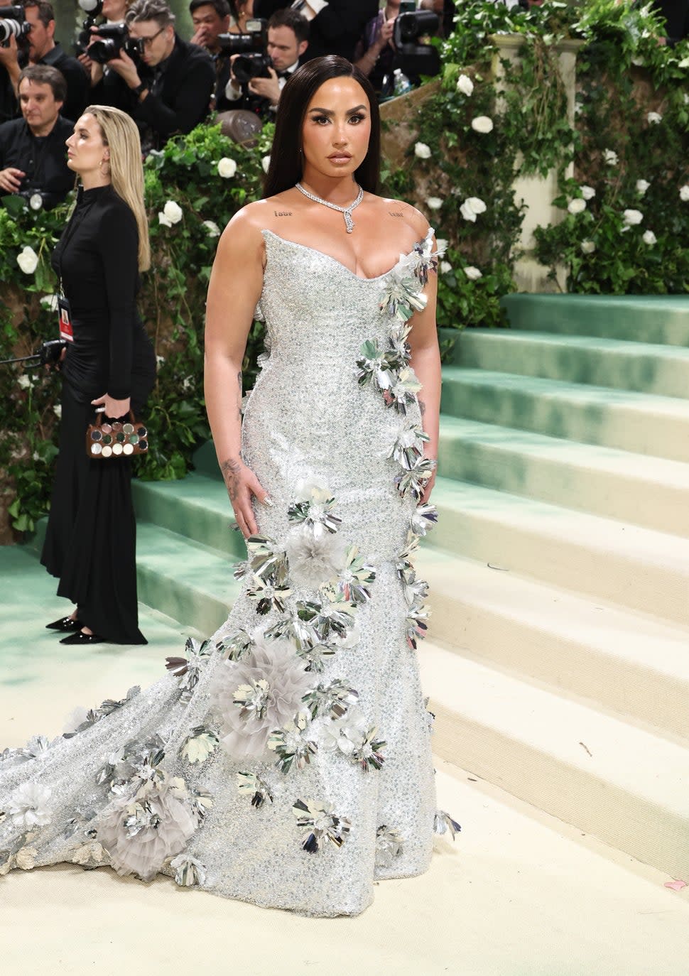Demi Lovato returned to the Met Gala after an 8 year absence 