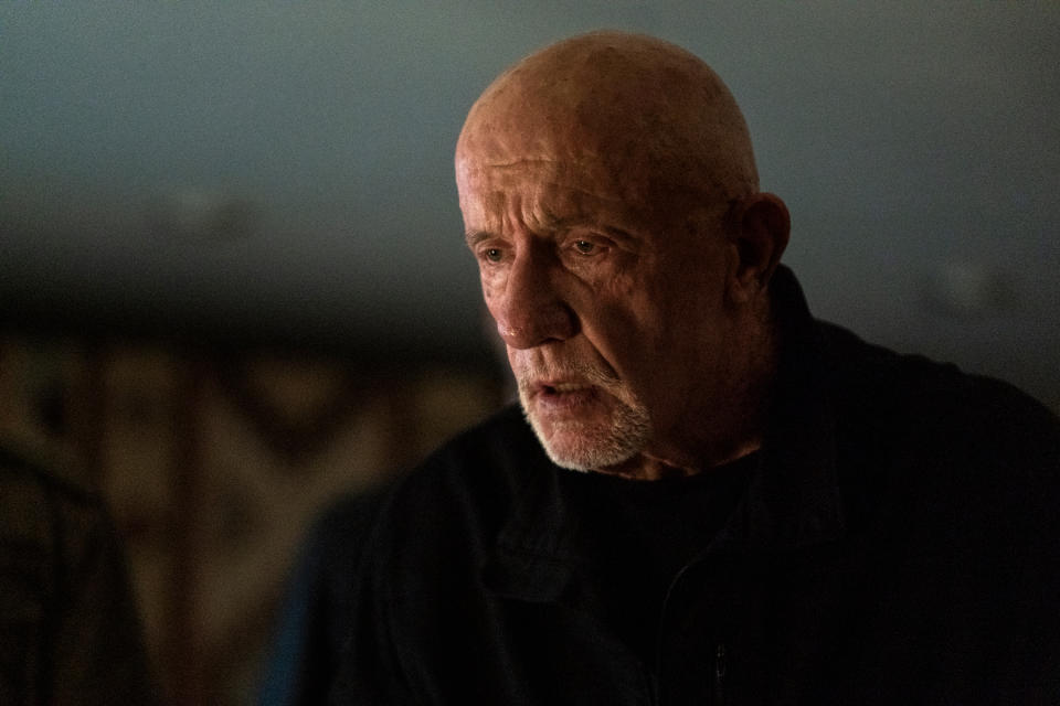 Jonathan Banks as Mike Ehrmantraut - Credit: Greg Lewis/AMC/Sony Pictures Television