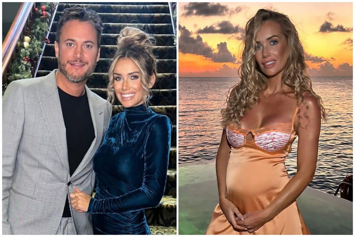 Pregnant Laura Anderson is said to be upset ex Gary Lucy announced the gender of their unborn baby  (Instagram)